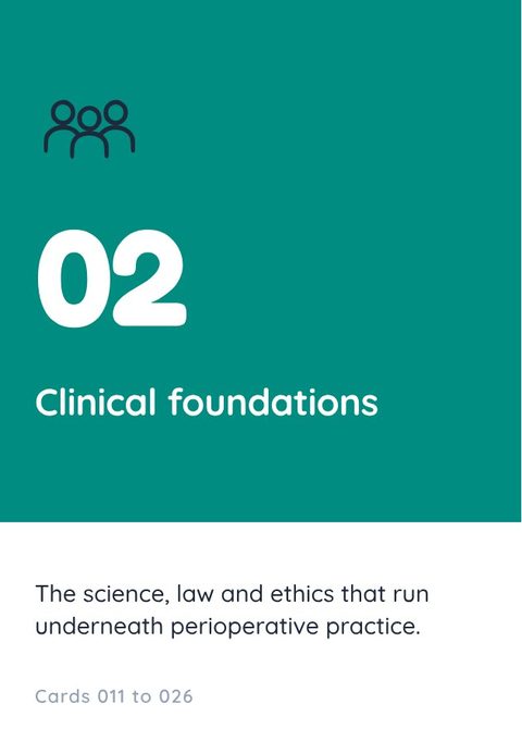 Flashcard part two, Clinical foundations, cards 011 to 026